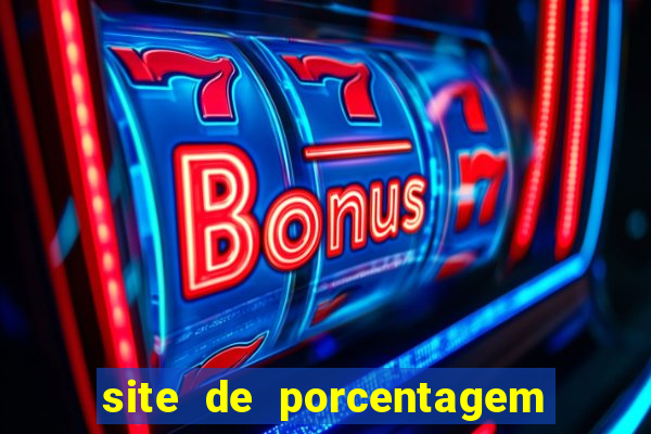 site de porcentagem de jogos slots